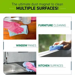 scotch-brite Microfiber Cloth for Home, Kitchen Cleaning, 40x40 cm Wet and Dry Microfiber Cleaning Cloth image 5