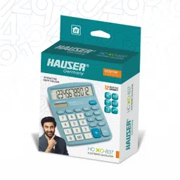 hauser HC-XO 837 | Big Display | Dual Powered HC-XO 837 BasicCalculator image 4