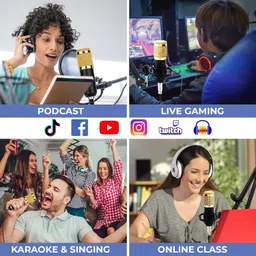 moozmob Condenser Microphone for Studio Recording Microphone image 4