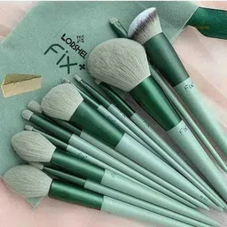 lorshel Makeup Brush Set For Professionals | Easy-to-clean and maintain, Soft and gen... image 1