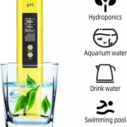 filox PH METER DIGITAL WATER PURITY TESTER /PH TESTER THERMOMETER DIGITAL RANGE 0.0-14.0 Digital pH Meter image 3