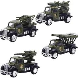 Howheel Army Truck pull Back toy-image-49