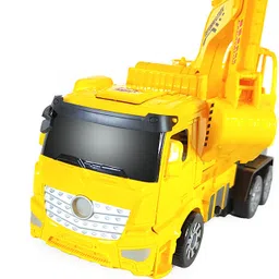 rainbow riders Deform Excavator JCB Robot Truck with Light and Music for Boys and Girls 3+ yrs image 4