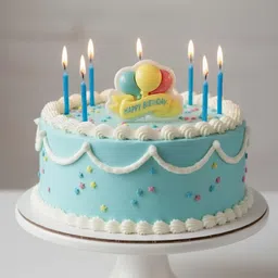 ascension Cute Happy Birthday Resin Cake Topper Mini Decor Topper Ornaments Pack of 8 image 3