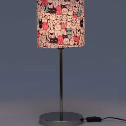 Multicolour Cotton Table Lamp by Green Girgit image 3