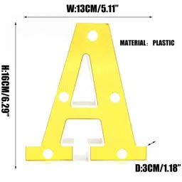 mansaa Mini Decortive- Name Battery Operated Decorative Light image 4