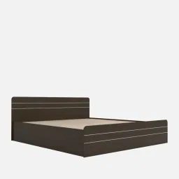 neudot Valancia Queen Size Bed in Wenge finish with Box Storage image 3