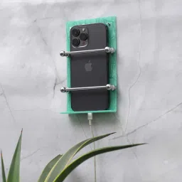 utility jet Acrylic Green Mobile Stand image 1