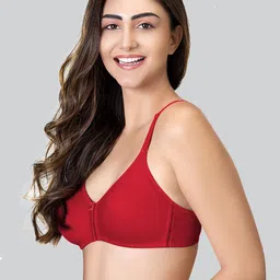 LYRA Pack Of 2 Cotton Rich Mesh Ladder Wire Free Moulded and Seamless Bra image 5