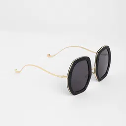 HAUTE SAUCE by Campus Sutra Women Oversized Sunglasses with Polarised Lens image 3