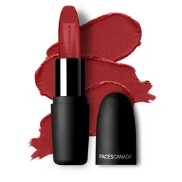 FACES CANADA Weightless Matte Finish Hydrating Lipstick with Almond Oil - Red Cider 28 image 1