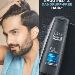Dove Men +Care Anti-Dandruff 2-in-1 Shampoo + Conditioner with Zinc & Menthol - 340ml image 5