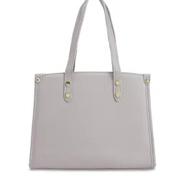 Luvoksi Checked PU Structured Handheld Bag image 3