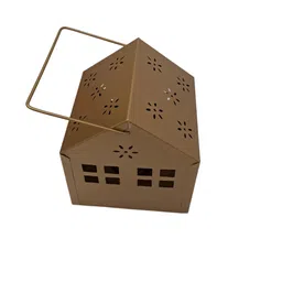 SHAURYA DESIGNS Metal Hut Lantern image 3