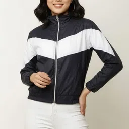 bfh Women Striped Casual Jacket-picture-13