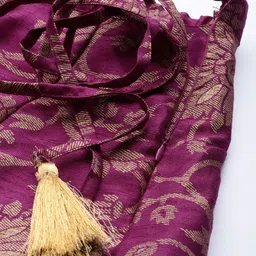 shae by sassafras Women Woven Flared Purple, Gold Skirt image 5