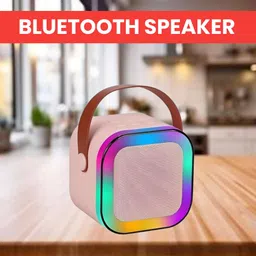 Clairbell W12 (PORTABLE WIRELESS BLUETOOTH SPEAKER) Dynamic Thunder Sound & RGB LightE157 10 W Bluetooth Laptop/Desktop Speaker image 1