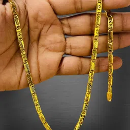 rkb sales 1gm gold plated High Quality chain for men Gold-plated Plated Alloy Chain-picture-27