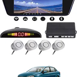 maties 7inch BT LED Screen Full HD Remote Parking Silver Sensor For Car-21 Multicolor LED-picture-19