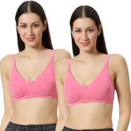 libertina Pack of 2 Women Everyday Non Padded Bra-picture-16