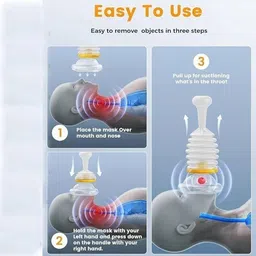 dripfly Choking Rescue Device,Anti Choking Device for Kids Manual Nasal Aspirator image 2