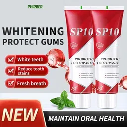 phizller SP10 Probiotic Toothpaste Fresh Gum Revitalizer Toothpaste image 4