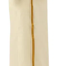 GUGOLIYA SANDAL COLOR 2Adjustable Welcro Cotton Pocket Dhoti with Gold Jari Border Solid Men Dhoti-picture-28