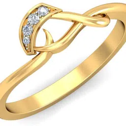 avsar AVR453YA 18kt Diamond Yellow Gold ring image 2