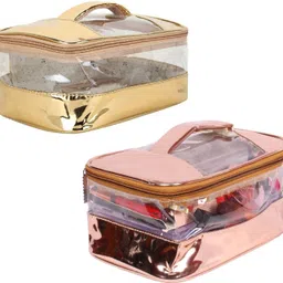 n a purse Women Gold, Multicolor Cosmetic Bag-picture-22