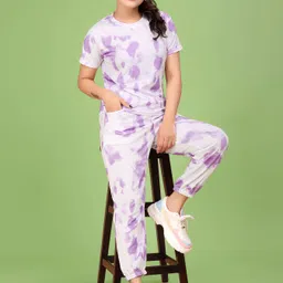 jk creation Printed Women Track Suit image 1