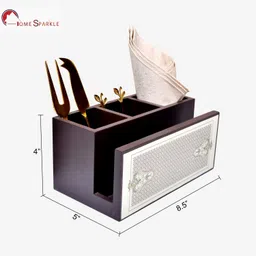 home sparkle Empty Cutlery Holder Case image 4