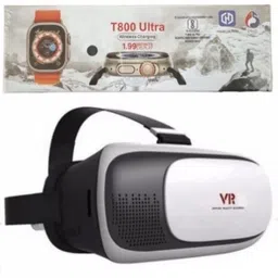 VisionSphere VR Box 3D Virtual Reality Headset with T800 Ultra Smartwatch Combo 5.2 GHz AM3 2 Core Processor Designed for Mobile-picture-14
