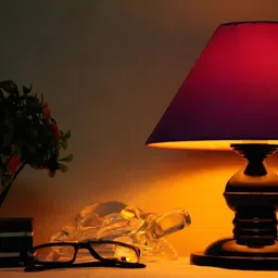 candela NEW2025_Conical Shade Table Lamp (Pink) Table Lamp image 2