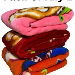 ihgs Cartoon Crib Mink Blanket for Mild Winter image 2