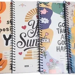 rajesh Soft Cover Spiral Notebook, Memo Notepads Diary Notebook, 11.7 Inch x 8.3 Inch A4 Notebook Unruled 140 Pages-picture-39