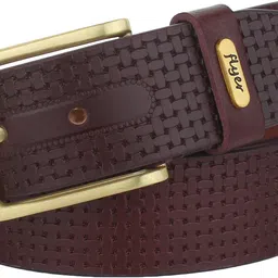 flyer Men Casual Brown Genuine Leather Belt-picture-11