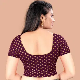 priyanka traders Round Neck Women Blouse-picture-16