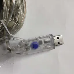 neti 100 LEDs 13 m Multicolor Color Changing Water Drop Rice Lights image 2