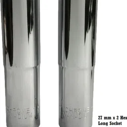 4mech 1/2" Drive 27mm Chrome Vanadium Steel Heavy Duty Long Hex Socket Set-picture-19