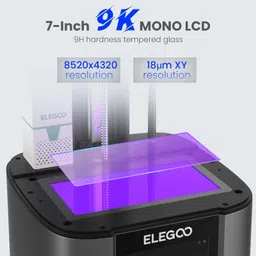 wol3d Elegoo Mars 4 Ultra Resin 3D Printer with 9K Mono LCD 3D Printer image 4