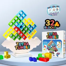 as traders Tetra Tower Stacking Balancing Toy Multicolor23-picture-25