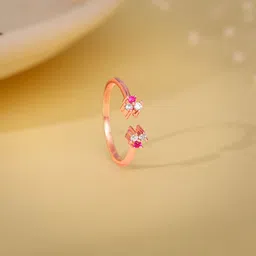 giva Sterling Silver Zircon Rhodium Plated Ring-picture-19