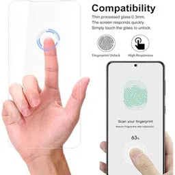 Mokteck Screen Guard for Screen Protector for POCO M7 5G | 9H Hardness | Full Screen Coverage | Ultra Clear & Scratch Resistant image 3