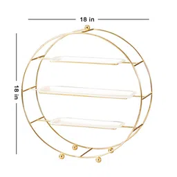 nestroots Aura Buffet Organizer - Gold image 4