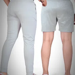 yazole Pack of 2 Solid Men Multicolor Sports Shorts image 2