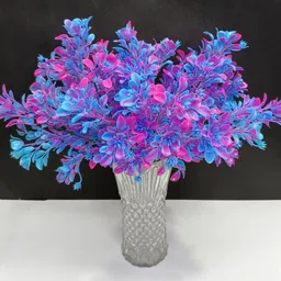 olive trees Artificial Blue Leaves Bunch For Vases for home office living room decoration Blue, Pink Eucalyptus Artificial Flower-picture-13