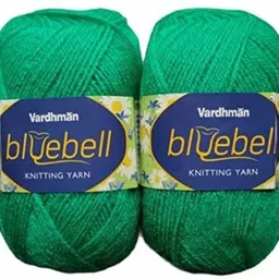 kyss Vardhman Bluebell Wool Hand Knitting Wool/Art Craft Yarn, Shade No-41, 200 GM-picture-11