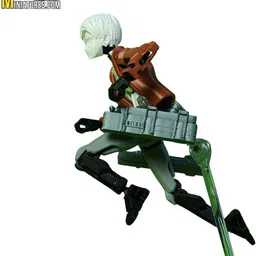 mighty miniatures Eron Yeager Scout Action Figure with ODM Gear | Poseable Anime Dummy Figure image 5