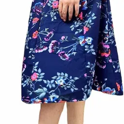 manat diva Women Floral Print A-line Multicolor Skirt image 3