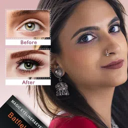 batfield 6PCS Magnetic False Eyelashes, Reusable Fake Eyelashes , Natural False Eyelashes image 4